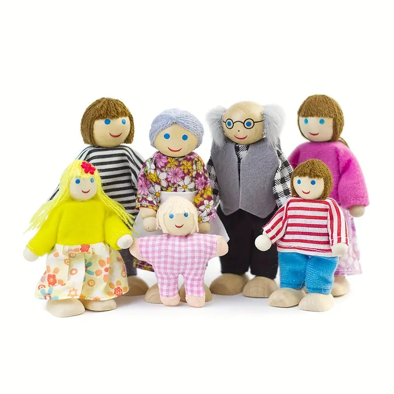 Wooden Family set