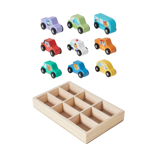 Wooden Car Set