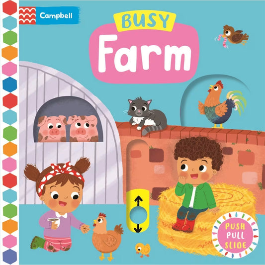 Busy Farm, Book by Campbell Books