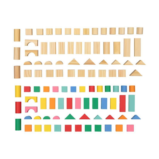 25 x Assorted Wooden Blocks