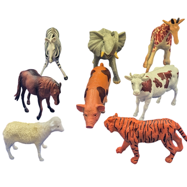 Plastic Farm and Wild Animals