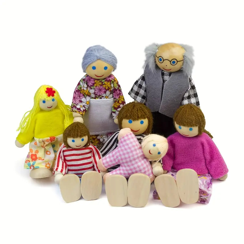 Wooden Family set